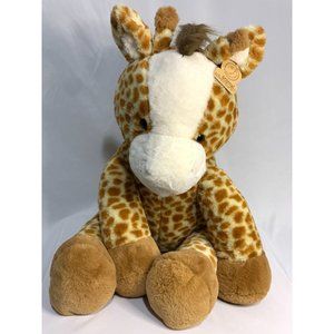 Animal Adventure Wild Jungle Jumbo Giraffe Stuffed Animal, 19" Plush